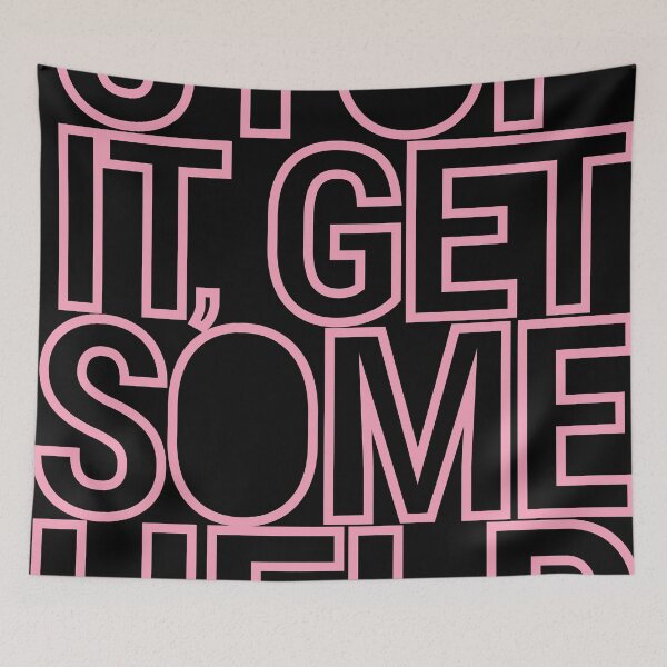 Item preview, Stop it, get some help designed and sold by TrashPandainc.