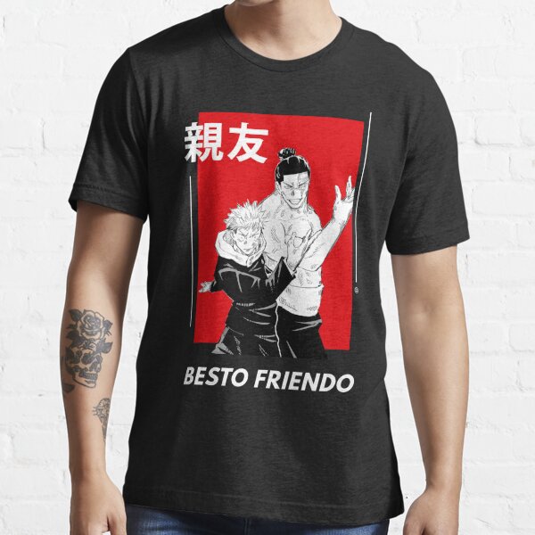 Besto Friendo - Itadori and Todo Pose | Jujutsu no Kaisen Essential T-Shirt