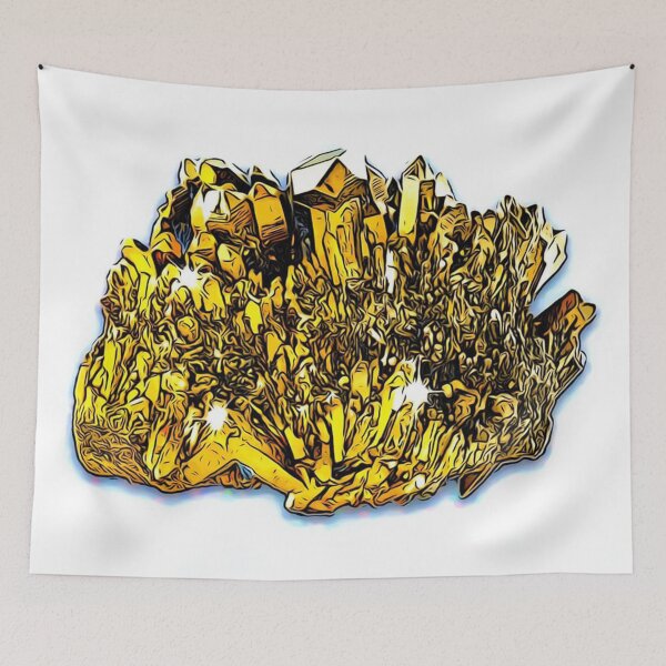 Item preview, Gold Nugget on White designed and sold by LisaMPierce1990.