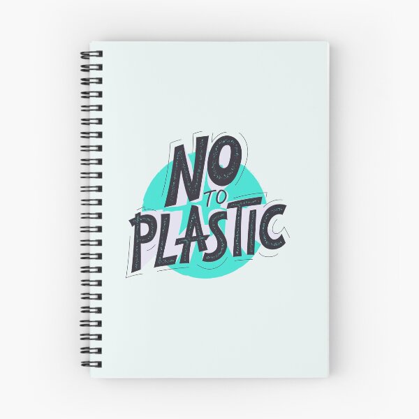 Item preview, no to plastic designed and sold by DareRabbit.