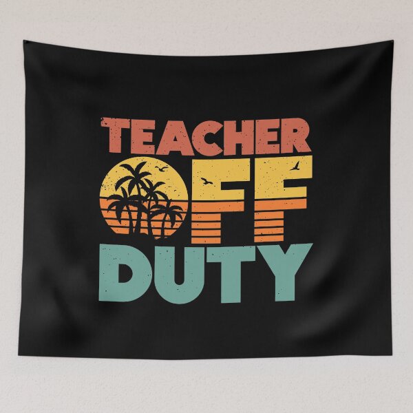 Item preview, Teacher Off Duty Funny Vacation Sunset designed and sold by d247.