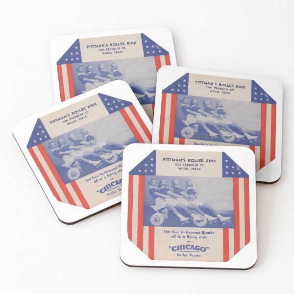 Item preview, Pittmans Roller Rink Waco Texas Roller Skating Rink Sticker Decal Label designed and sold by tislord.