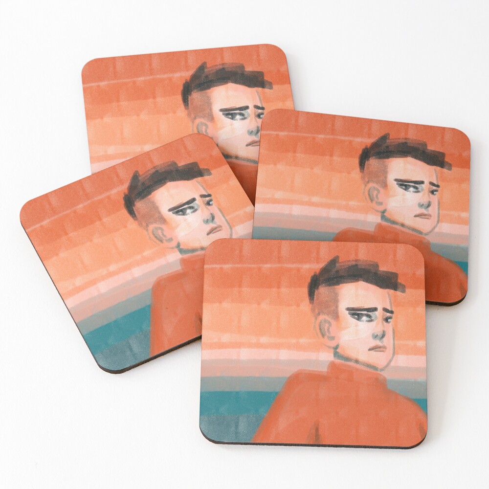Item preview, Coasters (Set of 4) designed and sold by SimonPostscript.
