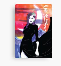 SOUL Beauty: Underground Garden - Queen of Hearts Canvas Print