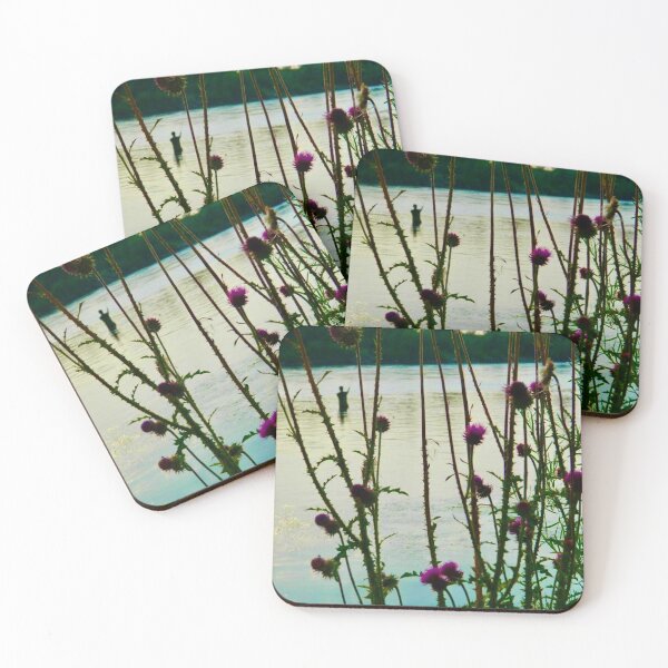 Item preview, fishing among the thistle designed and sold by countrypines.