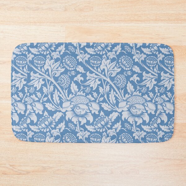 Item preview, Vintage Blue Floral Print designed and sold by newburyboutique.