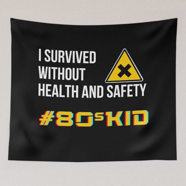 Item preview, I Survived Without Health And Safety - 80s Kid designed and sold by Imemewell.