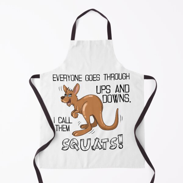 Item preview, Squats kangaroo ups and down in life illustration designed and sold by ARTemyzz.