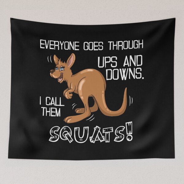 Item preview, Squats kangaroo ups and downs motivation designed and sold by ARTemyzz.