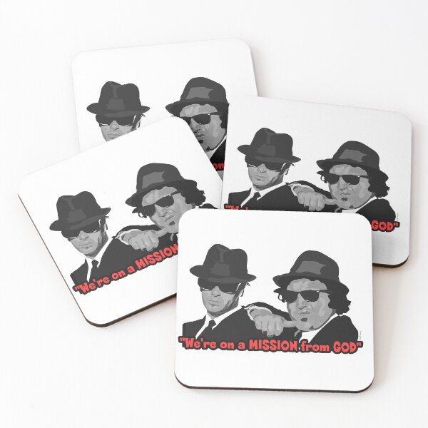 Item preview, The Blues brothers "We're on a MISSION from GOD" designed and sold by mayerarts.