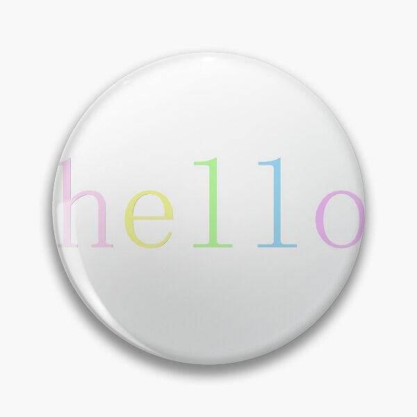 Item preview, pastel hello designed and sold by nicole delgrosso.