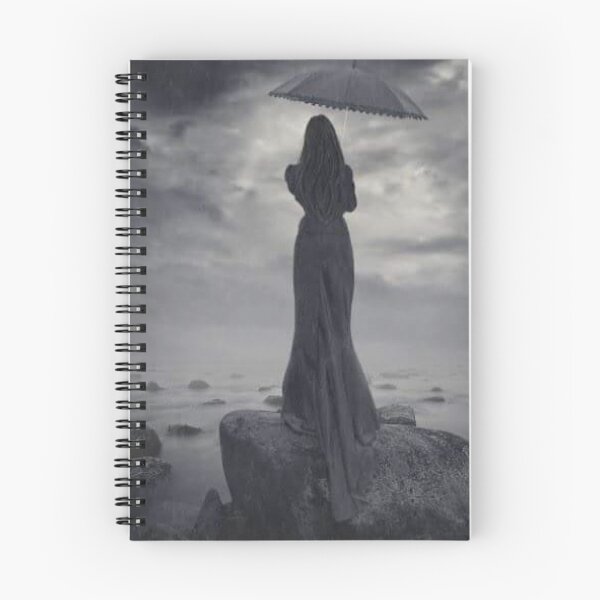 Item preview, Mysterious woman in a mysterious cloudy landscape  designed and sold by Pantelis-design.