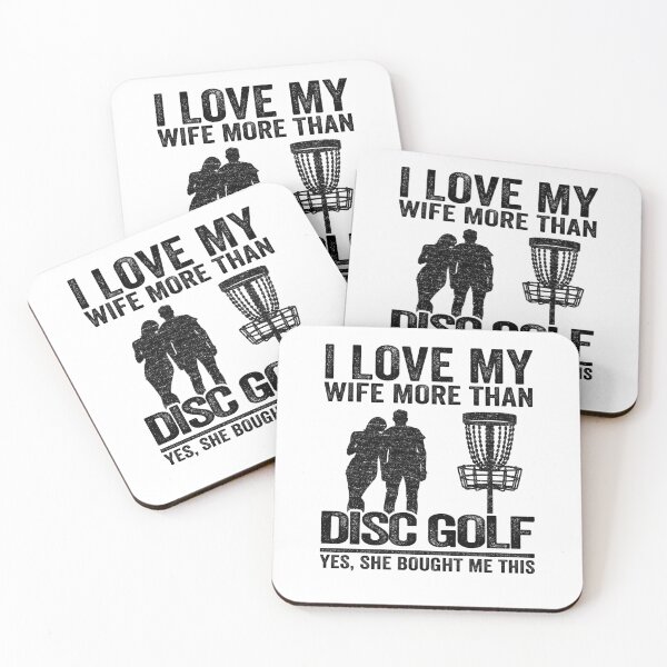 Item preview, Funny Disc Golf I Love My Wife Father's Day Gift designed and sold by Stronzi.