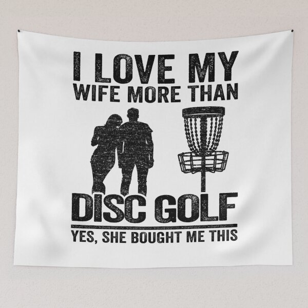 Item preview, Funny Disc Golf I Love My Wife Father's Day Gift designed and sold by Stronzi.
