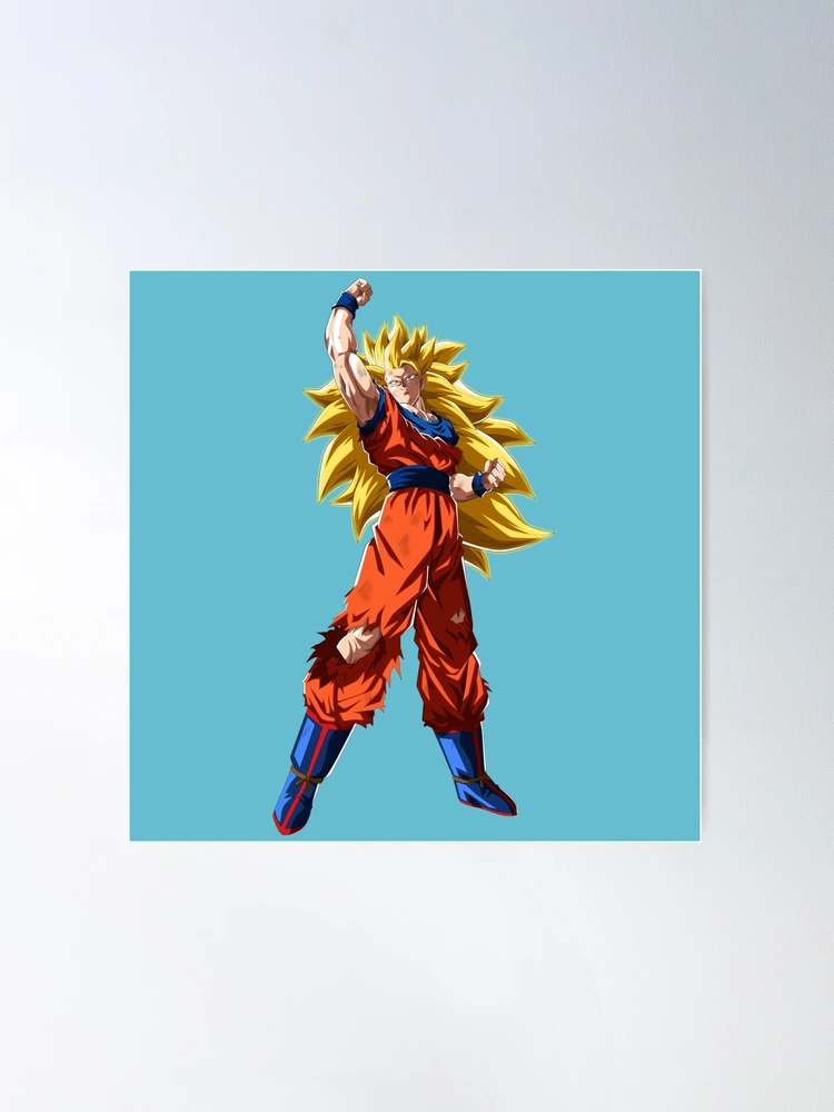 Super Saiyan 3 Goku Poster for Sale by ItalianBrussel