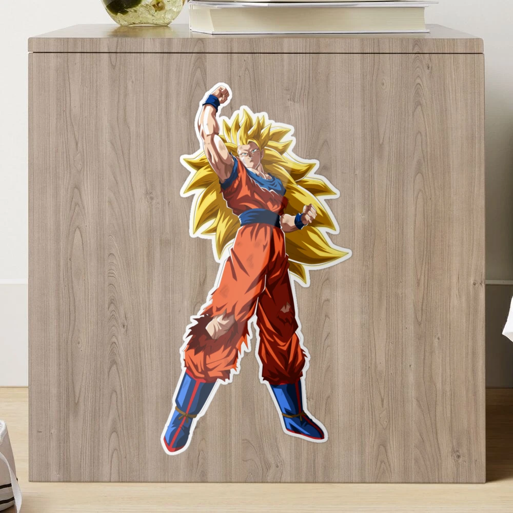 Sticker Mural Trou Dragon Ball Son Goku Saiyan 3