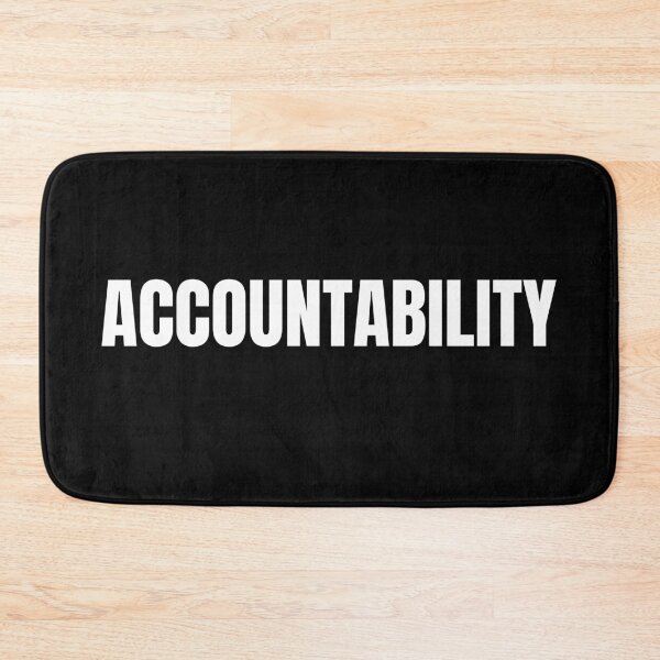 Item preview, ACCOUNTABILITY designed and sold by LU NA.