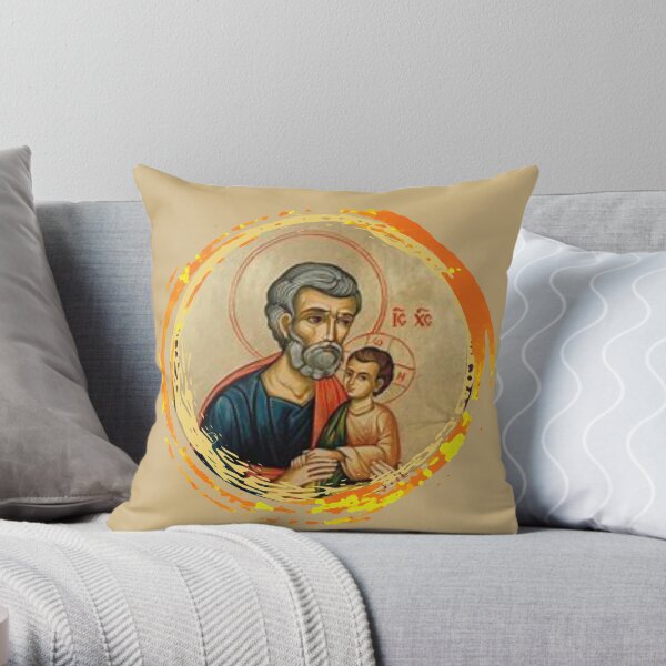 Multicolor 18x18 Saint Joseph Prayer Designs St Infant Jesus Saint Joseph Catholic Church Throw Pillow Multicolor 18x18 Saint Joseph Prayer Designs St Infant Jesus Saint Joseph Catholic Church Throw Pillow