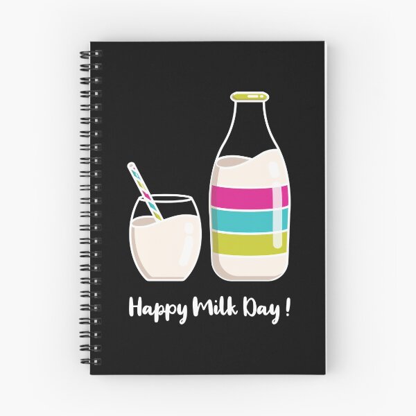 Item preview, Happy Milk Day | Pink Green | Black designed and sold by Wintre2.