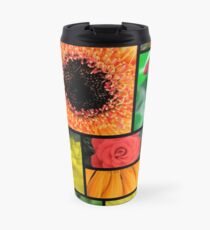 Macro Flowers Travel Mug