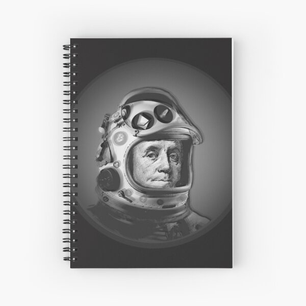 Item preview, Crypto Benjamin | Cyber Space Astronaut Miner | Vintage designed and sold by spinolator.