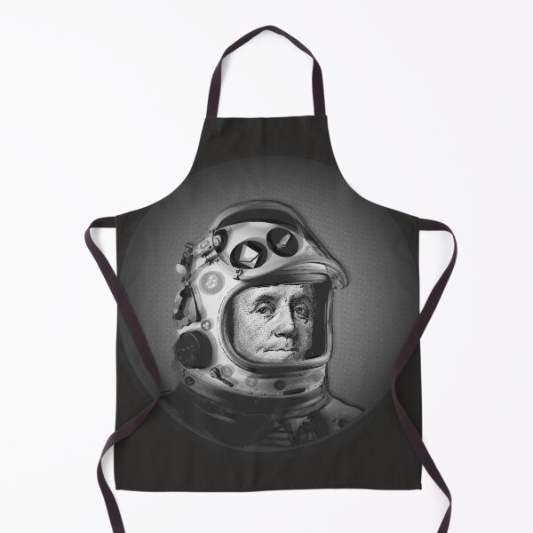 Item preview, Crypto Benjamin | Cyber Space Astronaut Miner | Vintage designed and sold by spinolator.