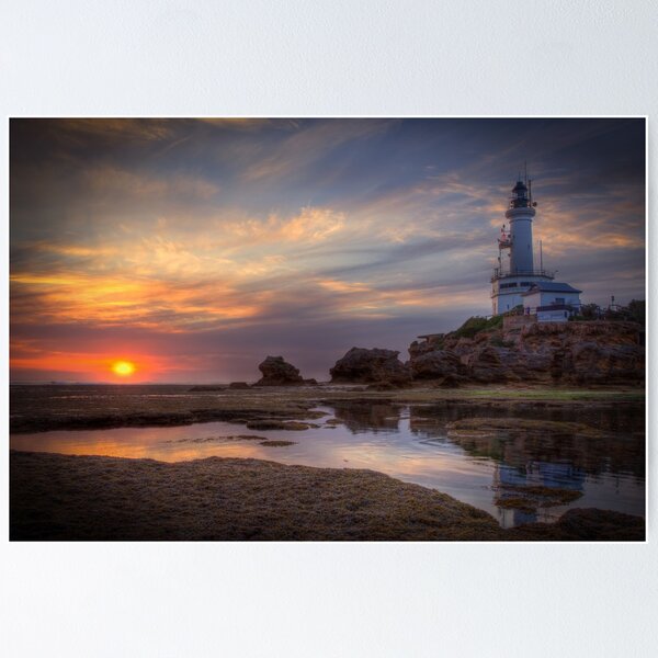 Item preview, Point Lonsdale Lighthouse as seen from the Port Phillip Bay Heads designed and sold by Richard Munckton.