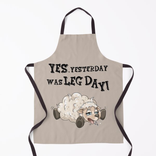 Item preview, Leg day fitness training drained sheep designed and sold by ARTemyzz.