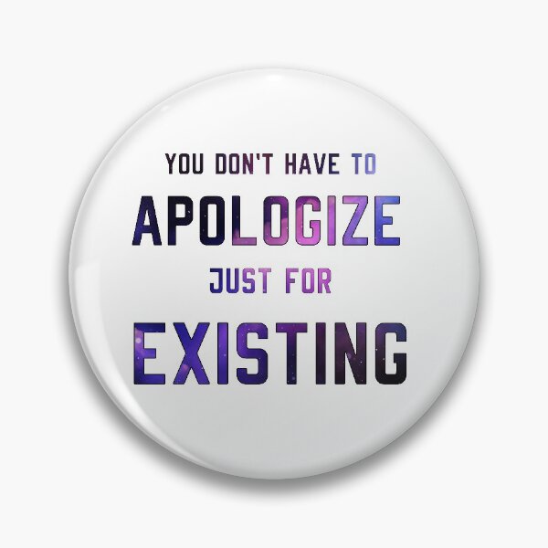 Item preview, The Umbrella Academy-Inspired "You Don't Have to Apologize" designed and sold by mulberrydragon.