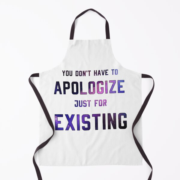 Item preview, The Umbrella Academy-Inspired "You Don't Have to Apologize" designed and sold by mulberrydragon.