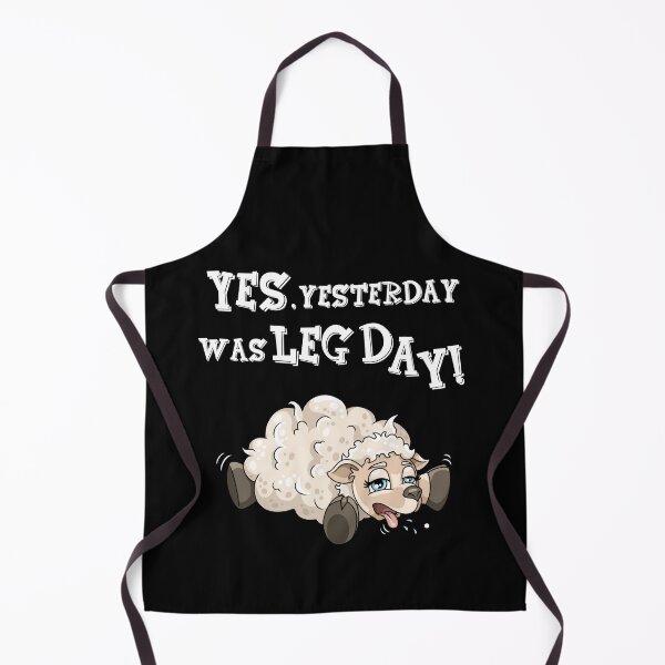 Item preview, Leg day hard workout exhausted lamb designed and sold by ARTemyzz.