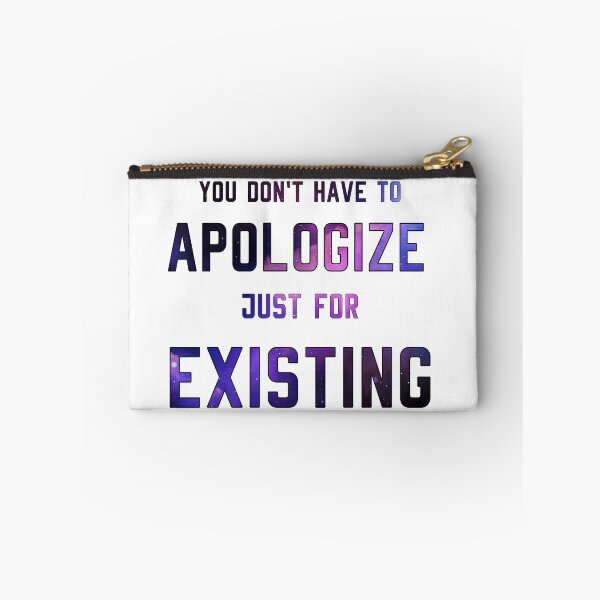 Item preview, The Umbrella Academy-Inspired "You Don't Have to Apologize" designed and sold by mulberrydragon.