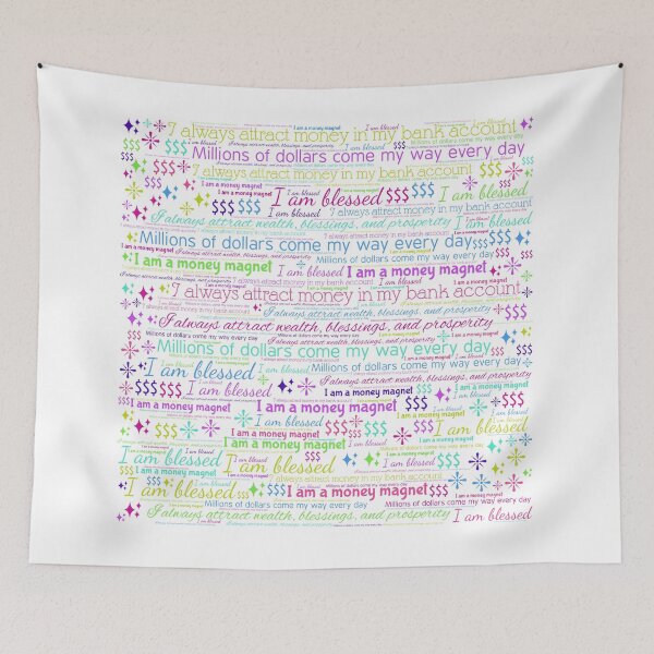 Item preview, Money Wealth Prosperity Affirmations Candy Color designed and sold by frankie5368.