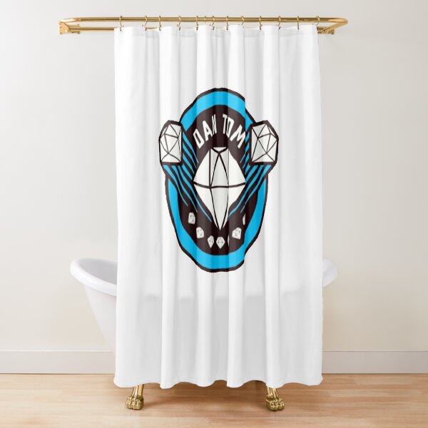 Dantdm Shower Curtains Redbubble - dantdm and papa jake roblox characters