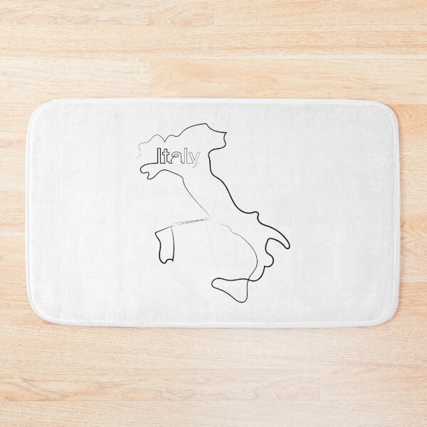 Item preview, Italy Map | One Line Art | One Line Artist | Minimal Art | Map Of Italy designed and sold by One-Line-Artist.
