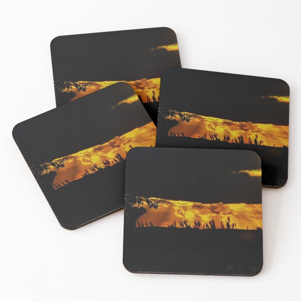 Item preview, Epic sunset after the storm -sky on fire * Greece photo design designed and sold by kikidu21.