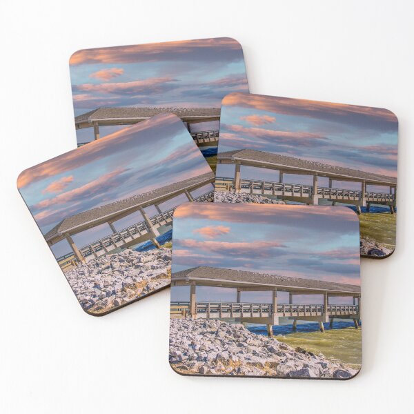 Item preview, Pier by Rocks in Golden Light designed and sold by dbvirago.