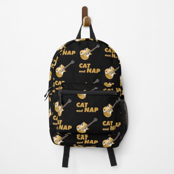 Item preview, Relaxed Cat on Rock Guitar | Calico | Catnap designed and sold by Fluffy-Vectors.