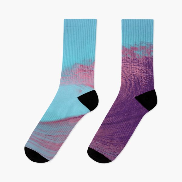 Item preview, pink sea waves designed and sold by VKHOUSE.