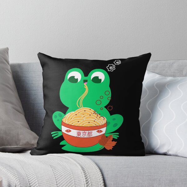 Item preview, Frog,Leaves Ramen, Funny Croaker Design Gift For Caecilian Lover Boyfriend designed and sold by Rassitni.