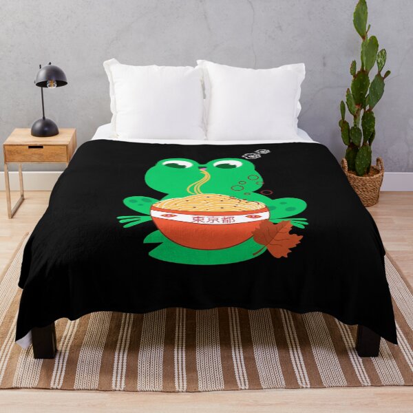 Item preview, Frog,Leaves Ramen, Funny Croaker Design Gift For Caecilian Lover Boyfriend designed and sold by Rassitni.