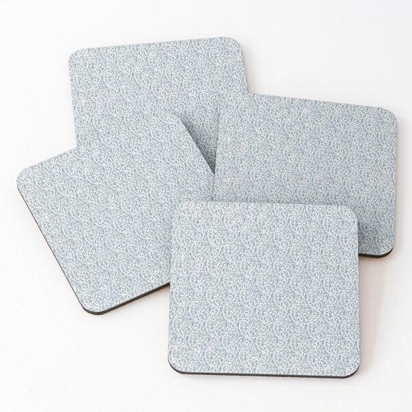 Item preview, Blue Vintage Damask Pattern designed and sold by Out5p0ken.