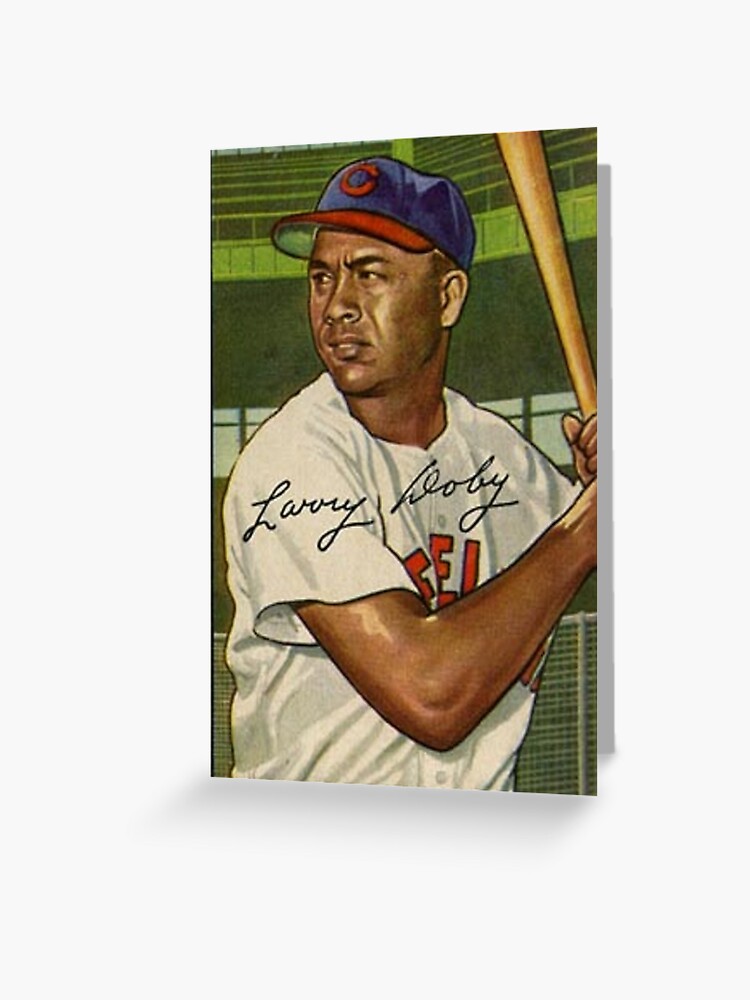 Larry Doby--1951 Baseball Card Greeting Card for Sale by