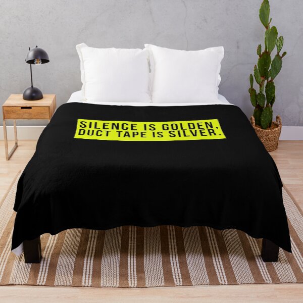 Item preview, Silence is golden, duct tape is silver. designed and sold by PGPshop.