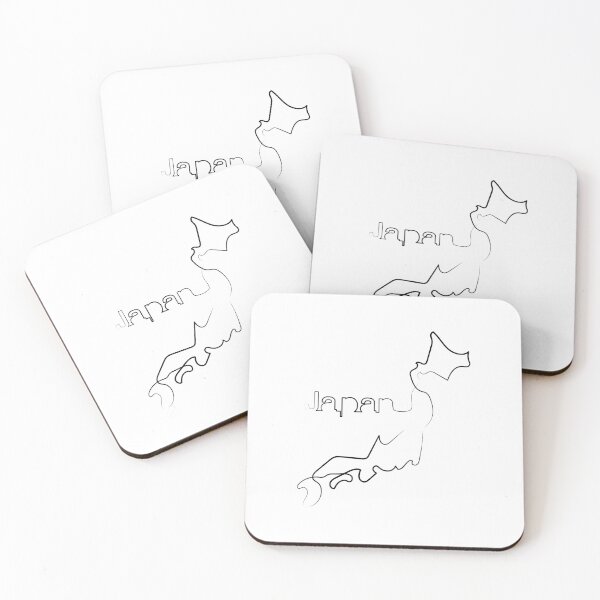 Item preview, Japan Map | One Line Art | One Line Artist | Minimal Art | Map Of Japan designed and sold by One-Line-Artist.