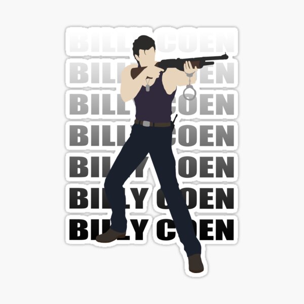 Resident Evil Zero Billy Coen Cosplay Temporary Tattoo Stickers