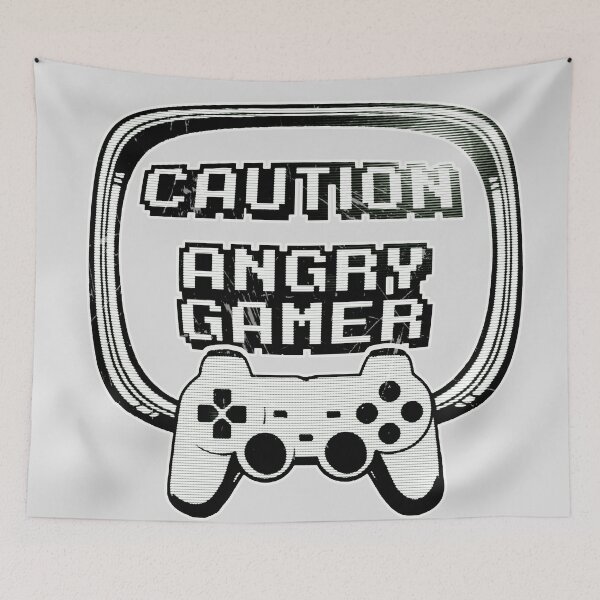 Item preview, Angry Gamer designed and sold by elevens.