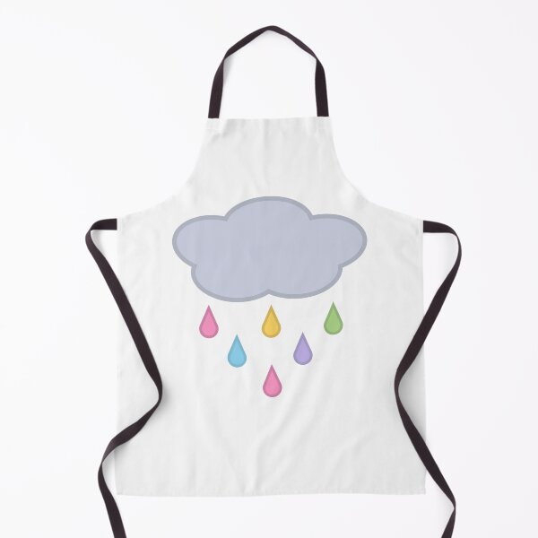 Item preview, Kawaii Cute Rainbow Raindrop Rain Cloud designed and sold by Kelly Leung.