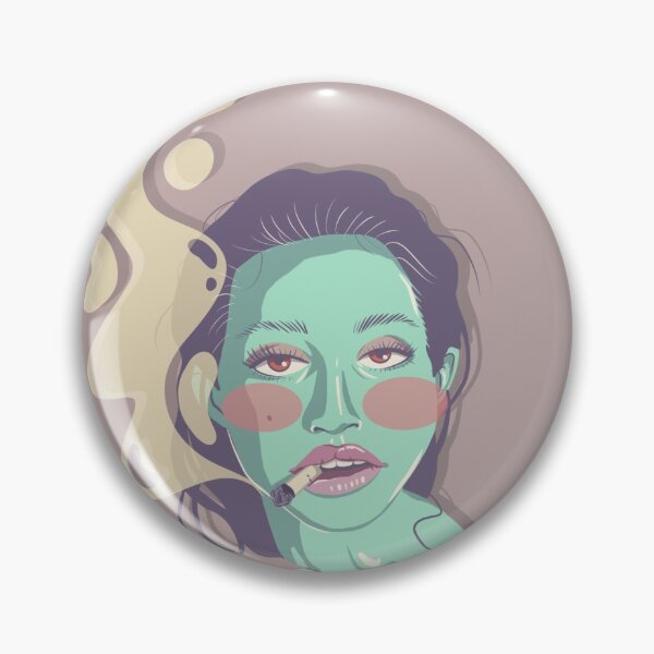 Item preview, Smoking green girl designed and sold by KARINEART.