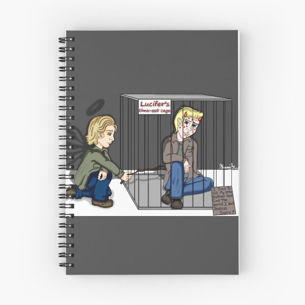 Item preview, Gabriel torments Lucifer in the cage designed and sold by kessily.